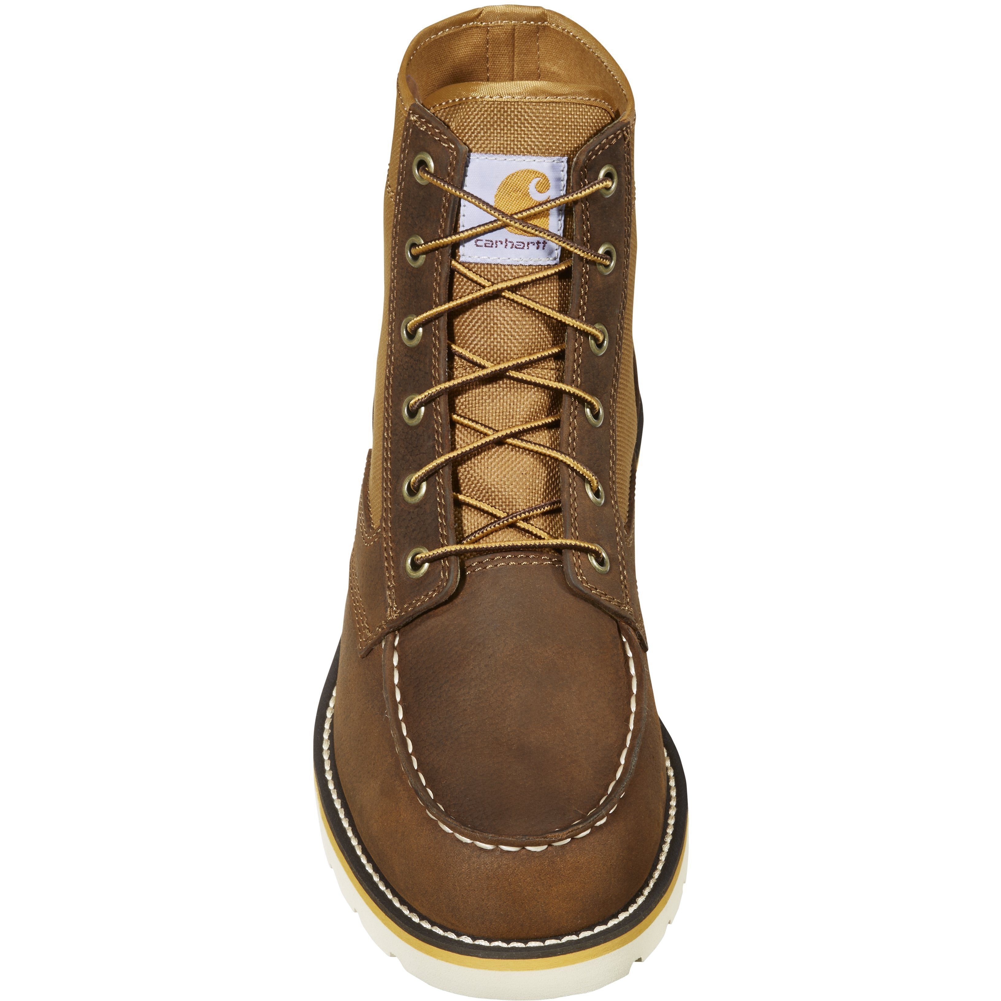 Carhartt Men's 6" Soft Toe Wedge Work Boot - Brown - FW6035-M  - Overlook Boots