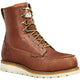 Carhartt Men's 8" Waterproof Steel Toe Wedge Work Boot - Redwood - FW8275-M  - Overlook Boots