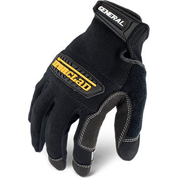 Ironclad General Utility Work Gloves - Black - GUG Small / Black - Overlook Boots