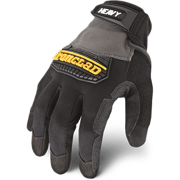 Ironclad Heavy Utility  Work Gloves - Black - HUG Medium / Black - Overlook Boots