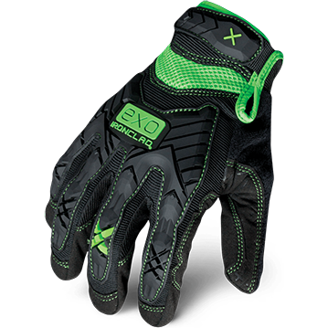 Ironclad EXO Motor Impact Work Gloves - EXO-MIG Small / Black - Overlook Boots