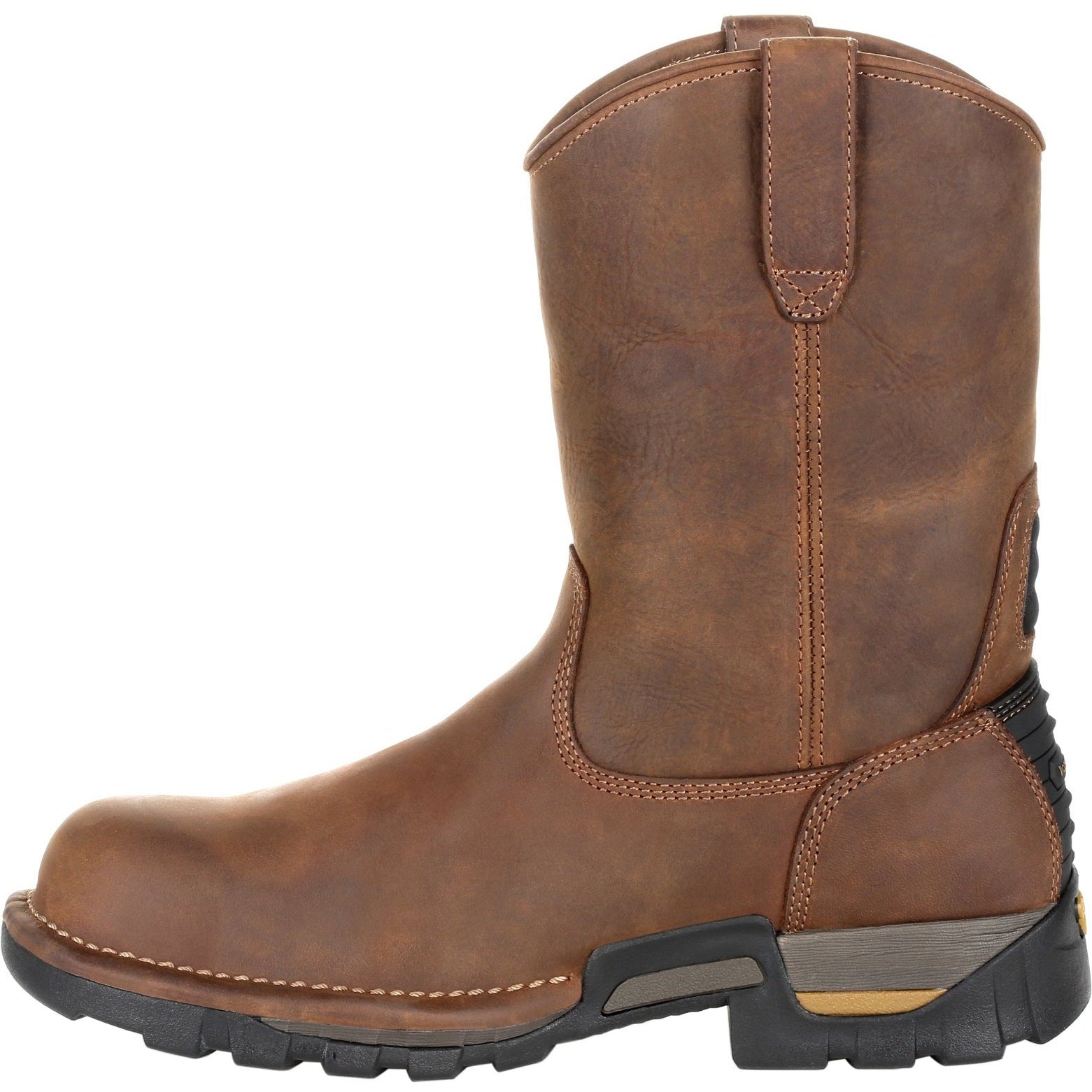 Georgia Men's Eagle One 10" Soft Toe WP Work Boot - Brown - GB00314  - Overlook Boots