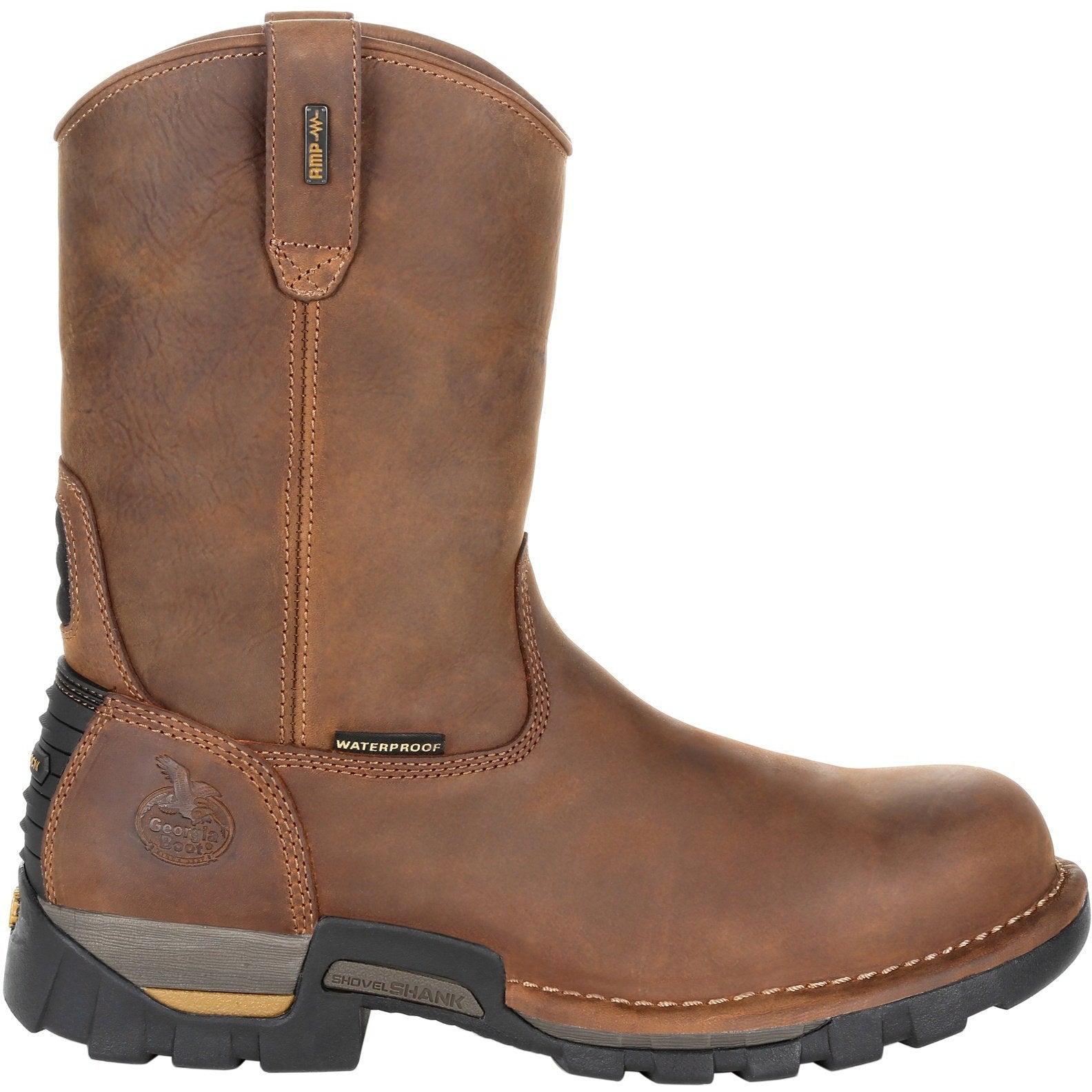 Georgia Men's Eagle One 10" Soft Toe WP Work Boot - Brown - GB00314  - Overlook Boots