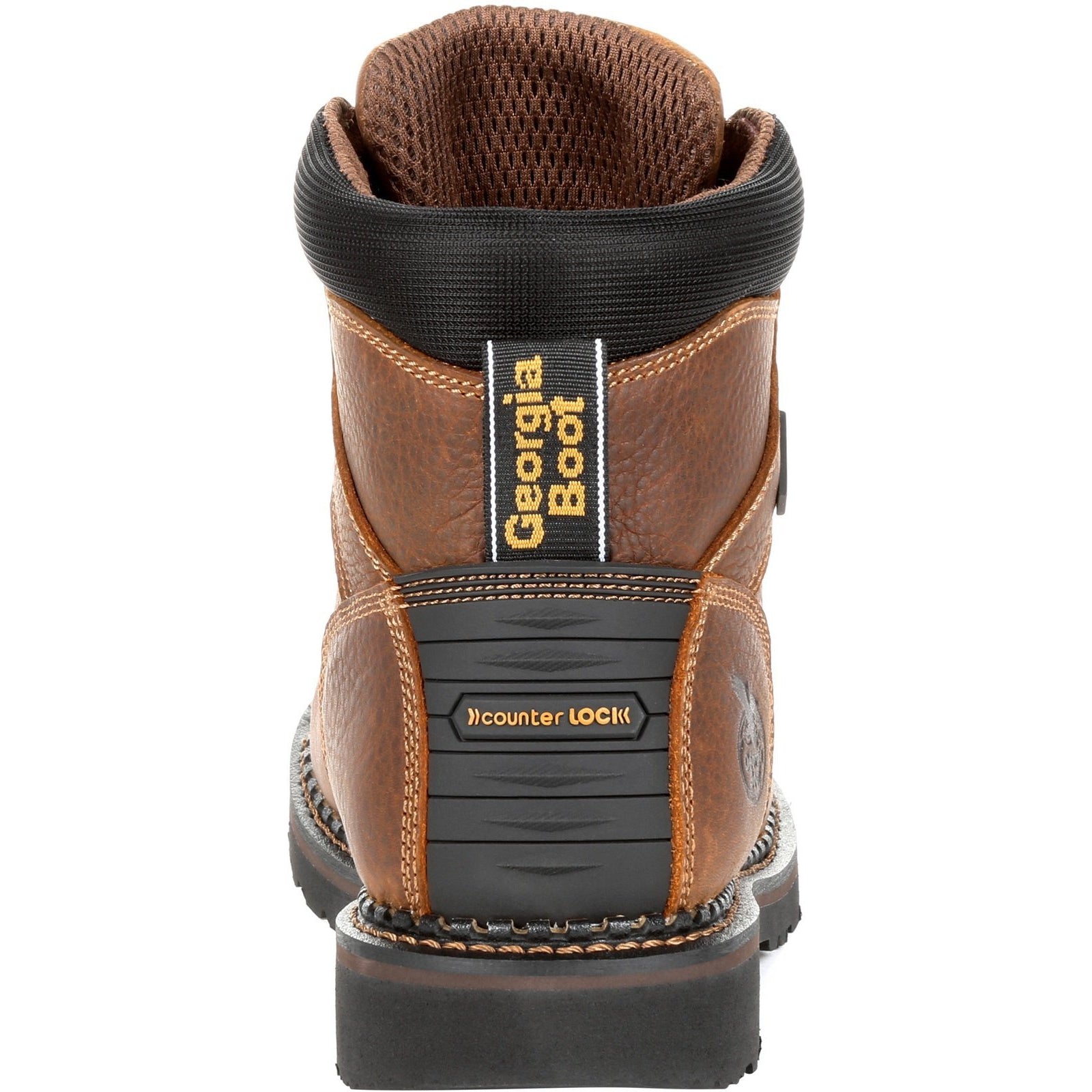 Georgia Men's Giant Revamp 6" Waterproof Work Boot - Brown - GB00316  - Overlook Boots