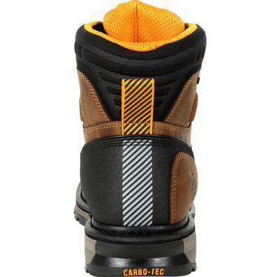 Georgia Men's LTX 6" Comp Toe WP Carbo-Tec Work Boot- Brown - GB00391  - Overlook Boots