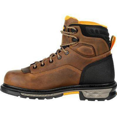 Georgia Men's LTX 6" Comp Toe WP Carbo-Tec Work Boot- Brown - GB00391  - Overlook Boots