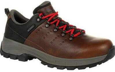 Georgia Men's Eagle Trail Soft Toe WP Oxford Work Shoe - Brown - GB00398 8 / Medium / Brown - Overlook Boots