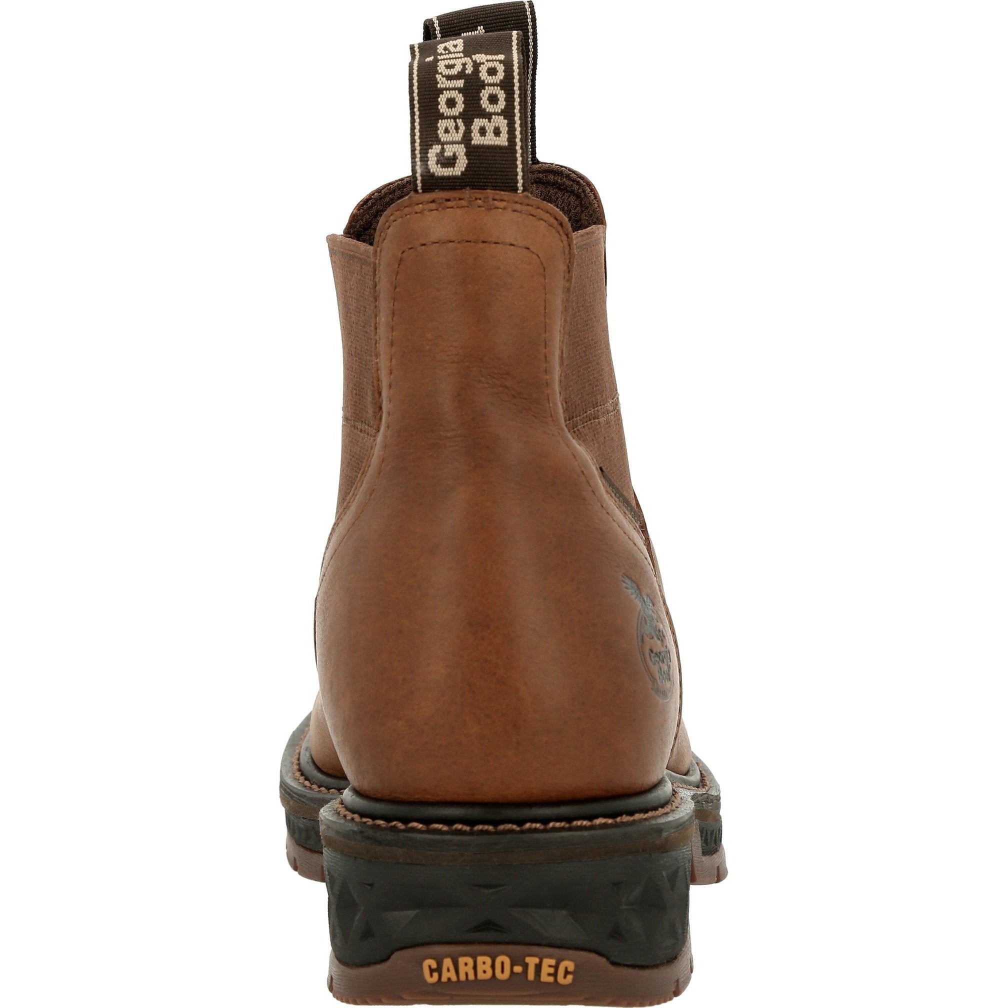 Georgia Men's Carbo-Tec LT 6" Soft Toe WP Work Boot - Brown - GB00434  - Overlook Boots