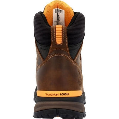 Georgia Men's TBD 6" Alloy Toe WP Slip Resist Work Boot -Brown- GB00597  - Overlook Boots