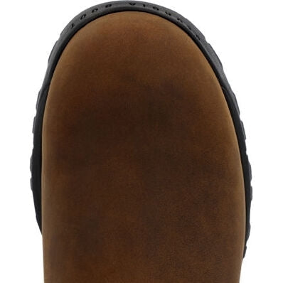Georgia Men's TBD 5" Soft Toe WP Chelsea Work Boot -Brown- GB00599  - Overlook Boots