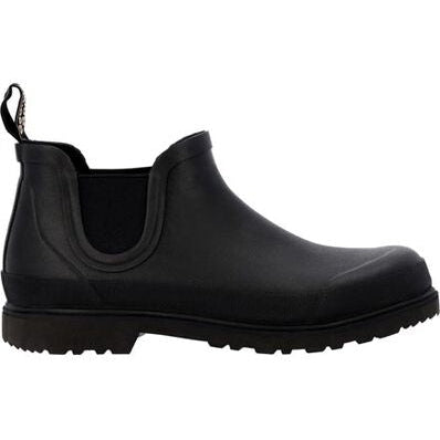 Georgia Men's Romeo 5" Soft Toe WP Rubber Work Shoe -Black- GB00601 7 / Medium / Black - Overlook Boots