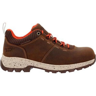 Georgia Women's Eagle Trail 3" Soft Toe WP Work Boot -Brown- GB00602 6 / Medium / Brown - Overlook Boots