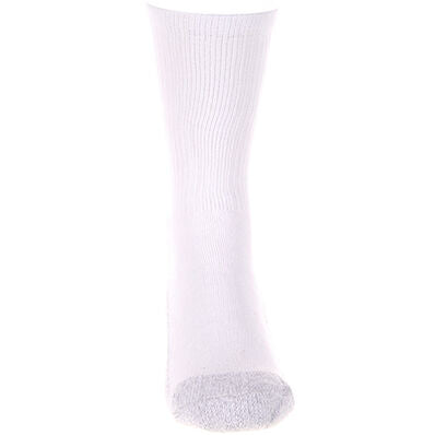 Georgia USA Made 4-Pack Cotton Crew Work Sock - White - GB3003S  - Overlook Boots