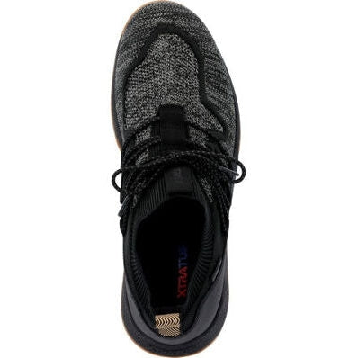 Xtratuf Men's Kiata Lace Up WP Sneaker Deck Work Shoe -Black- KIA000  - Overlook Boots