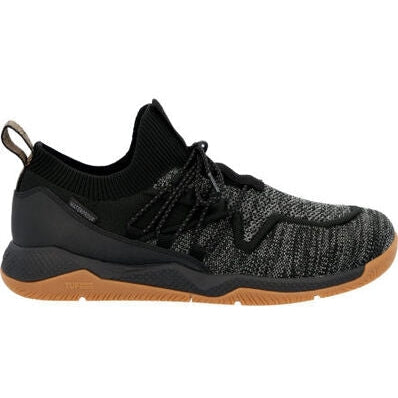 Xtratuf Men's Kiata Lace Up WP Sneaker Deck Work Shoe -Black- KIA000 7 / Medium / Black - Overlook Boots