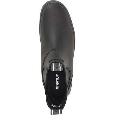 Xtratuf Men's Legacy WP Slip Resist Leather Chelsea Boot -Black- LCM000  - Overlook Boots