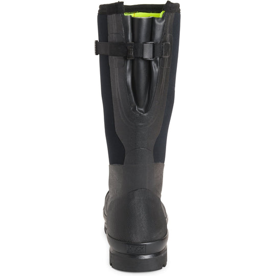 Muck Men's Chore Wide Calf Steel Toe Waterproof Rubber Work Boot - Black - MCXF-Steel - Overlook Boots