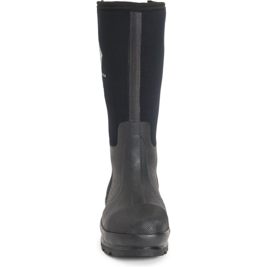 Muck Men's Chore Wide Calf Steel Toe Waterproof Rubber Work Boot - Black - MCXF-Steel - Overlook Boots