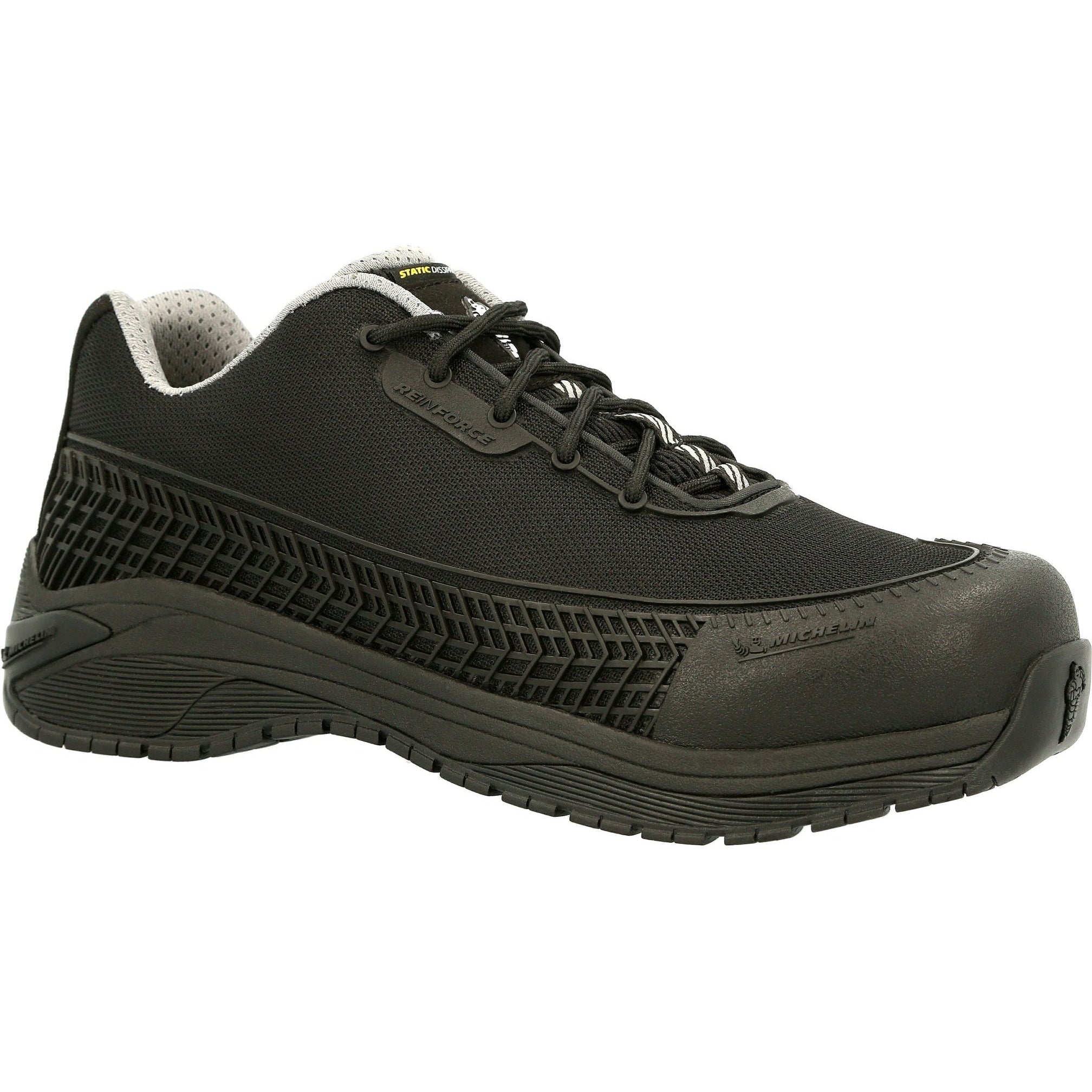 Michelin Men's Latitude Tour Alloy Toe WP Athletic Work Shoe - MIC0002 8 / Medium / Black - Overlook Boots