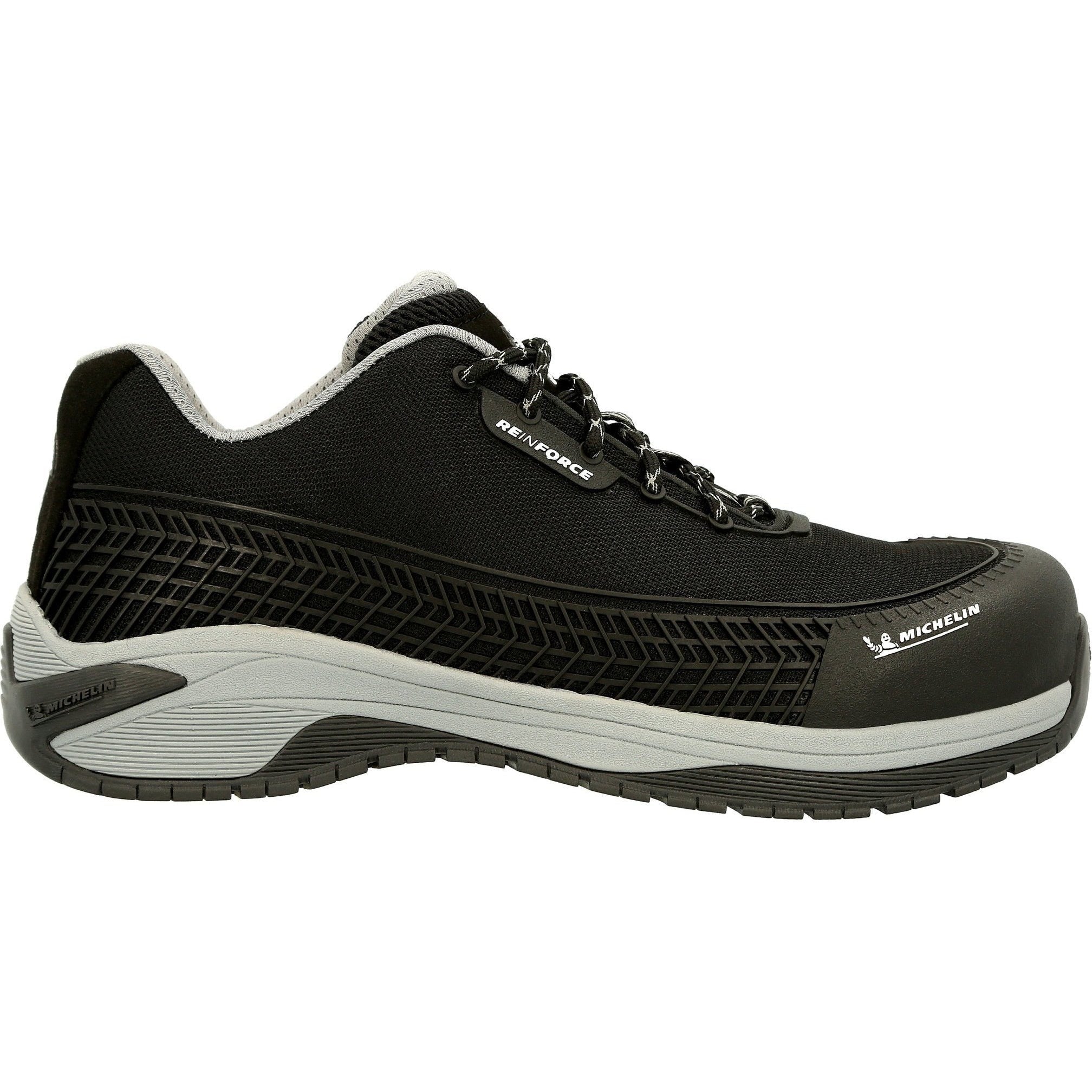 Michelin Men's Latitude Tour Alloy Toe Athletic Work Shoe Black MIC0003  - Overlook Boots
