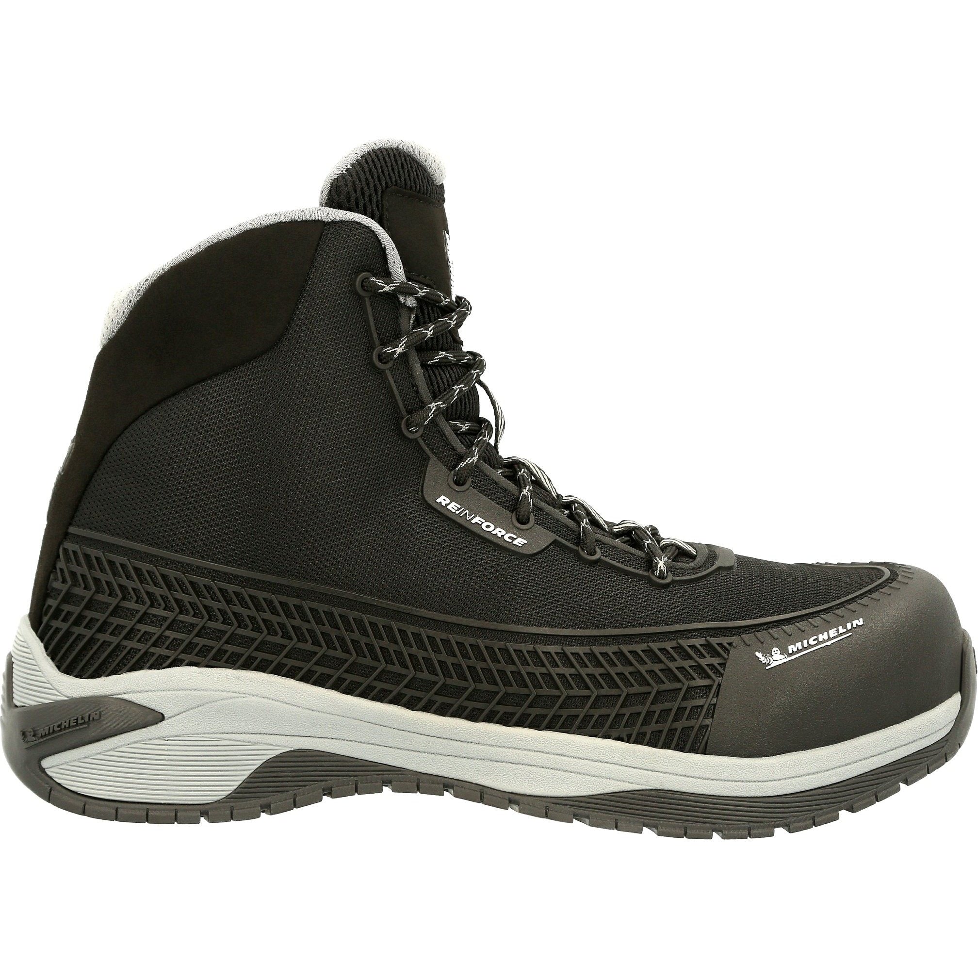 Michelin Men's Latitude Tour 5" Alloy Toe Athletic Work Shoe Black MIC0004  - Overlook Boots