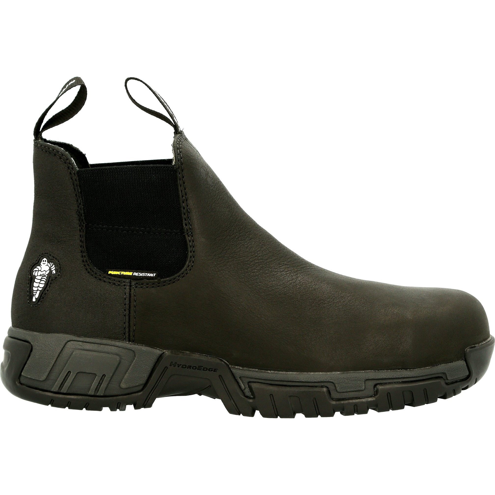 Michelin Men's HydroEdge 6" Alloy Toe WP PR Chelsea Work Boot- MIC0008  - Overlook Boots