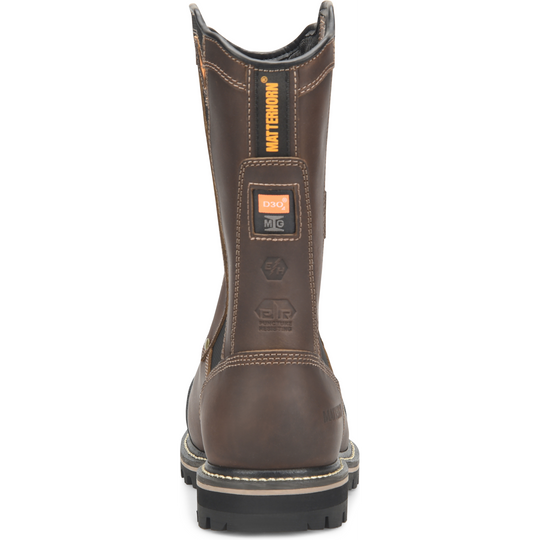 Matterhorn Men's Ibeam 10" Waterproof Composite Toe Metguard Work Boot -Brown- MT2540 - Overlook Boots