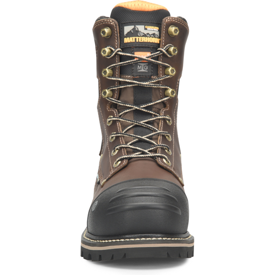 Matterhorn Men's Ibeam 8" Waterproof Composite Toe Metguard Work Boot -Brown- MT2548 - Overlook Boots