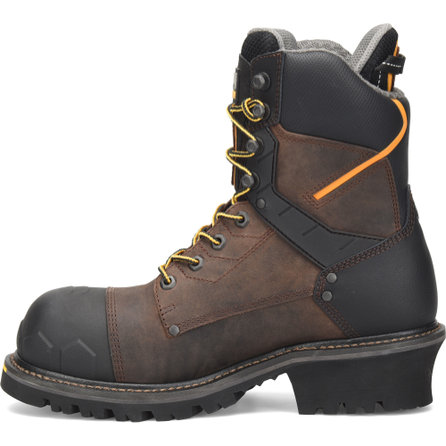 Matterhorn Men's Pr Steadfast 8" Waterproof Composite Toe Logger Work Boot -Brown- MT2558 - Overlook Boots