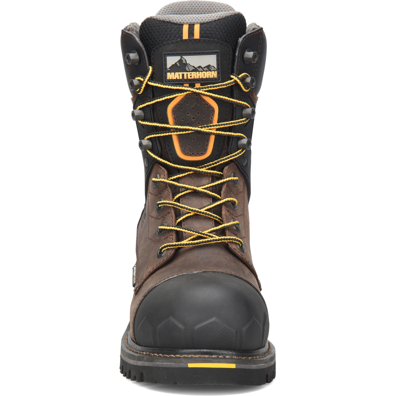 Matterhorn Men's Pr Steadfast 8" WP Comp Toe Logger Work Boot -Brown- MT2558  - Overlook Boots