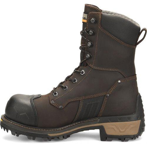 Matterhorn Men's Max 8" Comp Toe WP Logger Work Boot Brown MT2560  - Overlook Boots