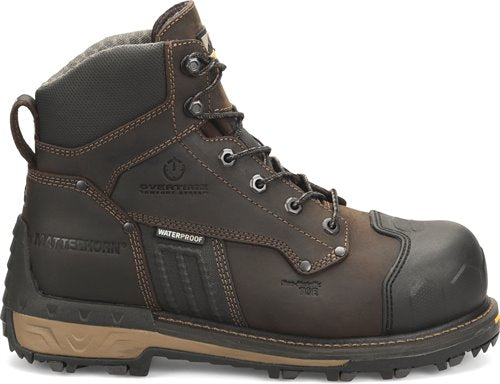 Matterhorn Men's Maximus 6" Comp Toe WP Work Boot Brown MT2561 8 / Medium / Brown - Overlook Boots