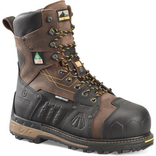 Matterhorn Men's Maximus 2.0 8" Comp Toe WP Metguard PR Work Boot - MTC300 8 / Medium / Brown - Overlook Boots