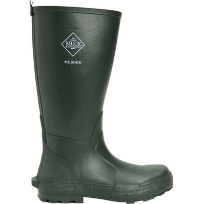 Muck Men's Mudder Tall Waterproof Slip Resistant Work Boot - Green - MUD-333 5 / Green - Overlook Boots