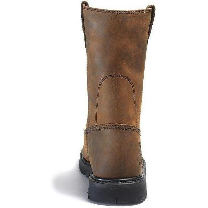 CAT Men's Revolver Steel Toe Pull On Work Boot - Brown - P89516  - Overlook Boots