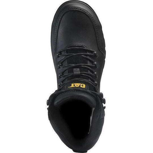 CAT Men's Resorption Waterproof Composite Toe Work Boot - Black - P90976 - Overlook Boots