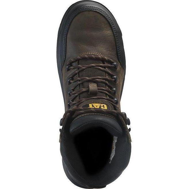 CAT Men's Resorption WP Comp Toe Work Boot - Black - P90977  - Overlook Boots