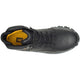 CAT Men's Invader Hi Steel Toe Work Boot - Black - P91287  - Overlook Boots