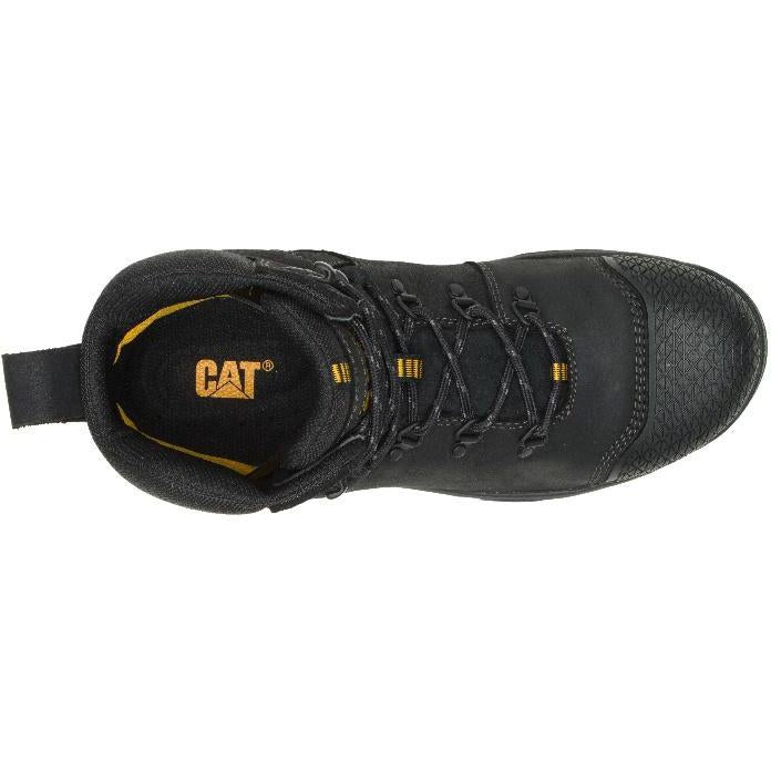 CAT Men's Accomplice X Steel Toe WP Work Boot - Black - P91329
