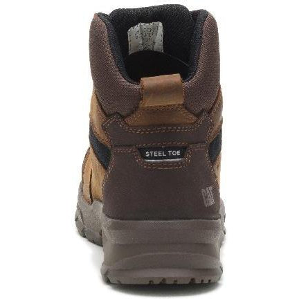 CAT Men's Accomplice X Steel Toe WP Work Boot - Brown - P91331  - Overlook Boots