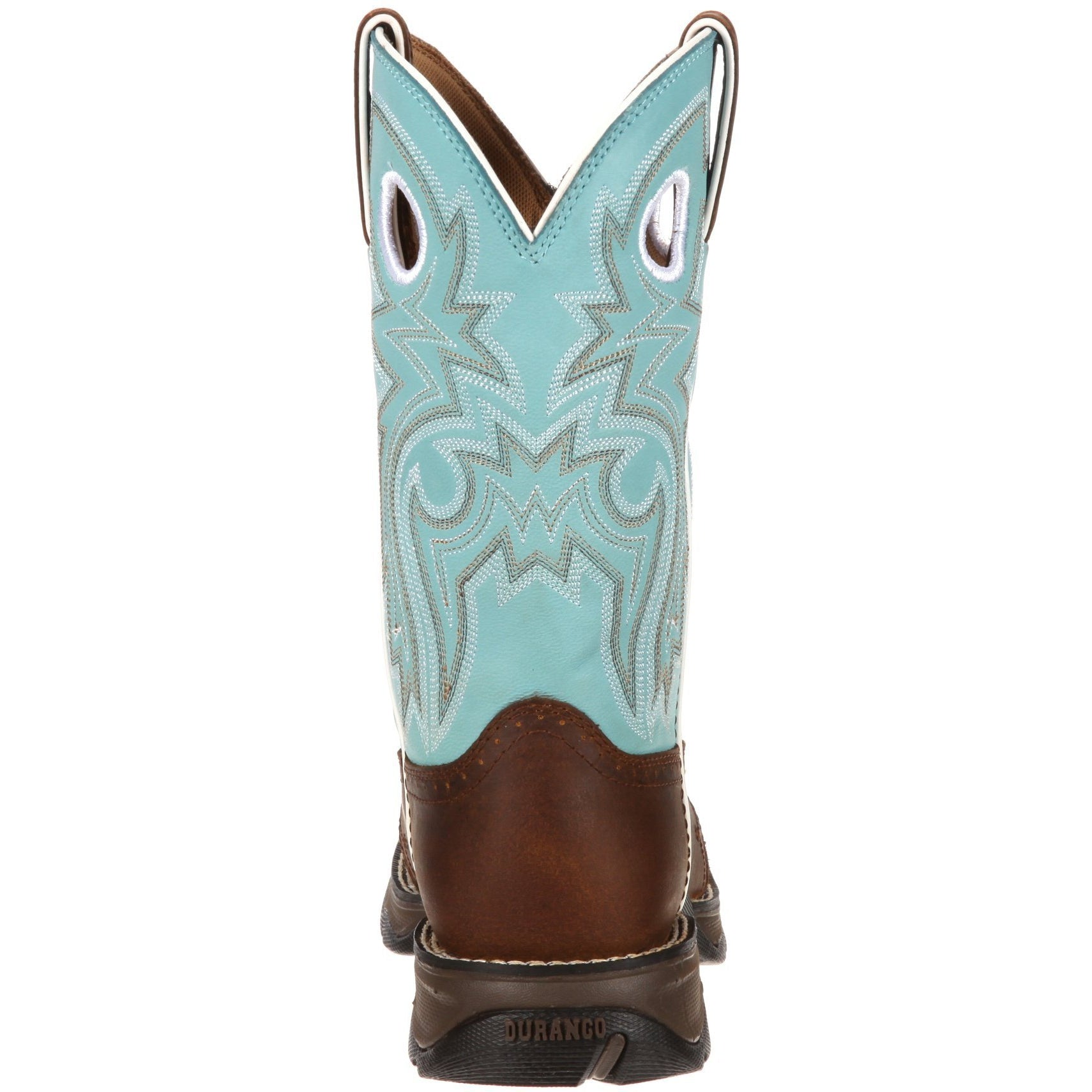 Durango Women's Lady Rebel Square Toe Western Boot - Brown - RD3471  - Overlook Boots