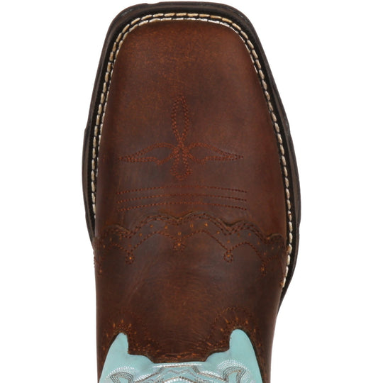 Durango Women's Lady Rebel Square Toe Western Boot - Brown - RD3471  - Overlook Boots