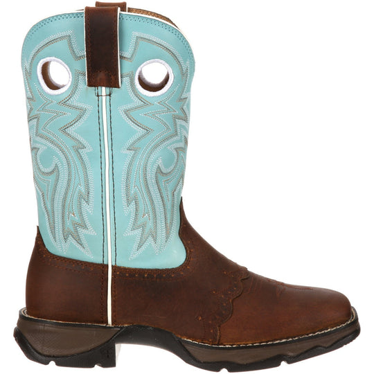 Durango Women's Lady Rebel Square Toe Western Boot - Brown - RD3471  - Overlook Boots