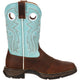 Durango Women's Lady Rebel Square Toe Western Boot - Brown - RD3471  - Overlook Boots