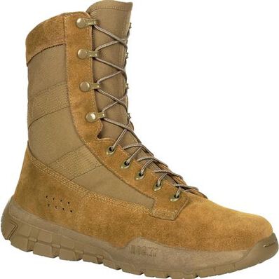Rocky Men's C4R V2 Tactical Military Boot -Coyote Brown- RKC108  - Overlook Boots