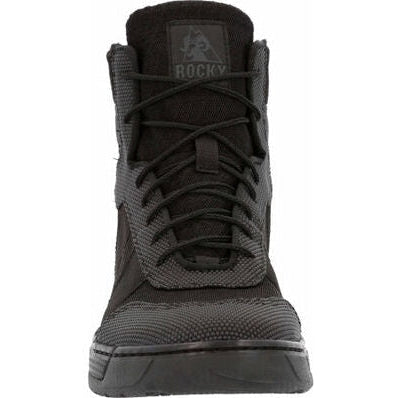 Rocky Men's Coronado Chukka 5" WP Public Service Work Boot -Black- RKC129  - Overlook Boots