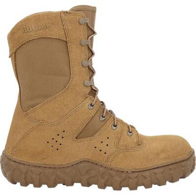 Rocky Men's S2V Predator Composite Toe Military Boot -Brown- RKC144 3.0 / Medium / Wheat - Overlook Boots