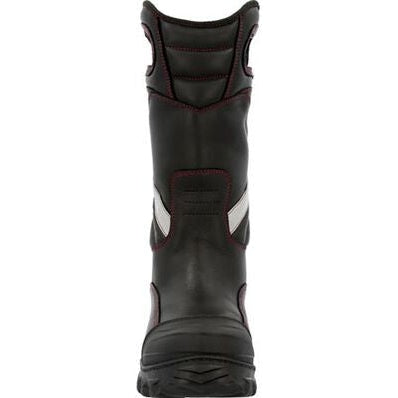 Rocky Men's Code Red Structure 14" Waterproof NFPA Composite Toe Fire Boot -Black- RKD0087 - Overlook Boots