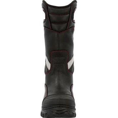 Rocky Women's Code Red Struct 14" WP Comp Toe Fire Boot -Black- RKD0092  - Overlook Boots