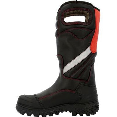 Rocky Women's Code Red Struct 14" WP Comp Toe Fire Boot -Black- RKD0092  - Overlook Boots